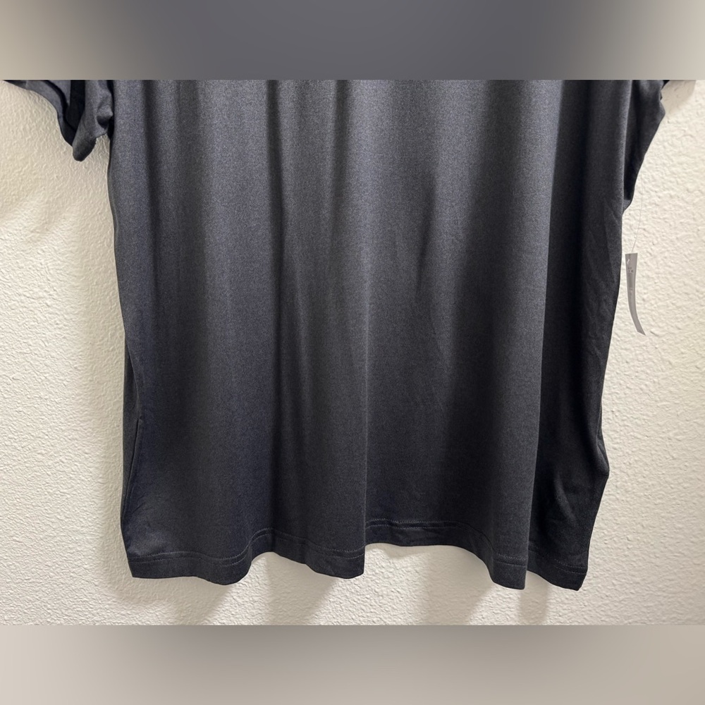 Old Navy Active Cloud 94 Soft Polo Shirt Button Collared Stretch Gray Mens XL - Picture 4 of 7